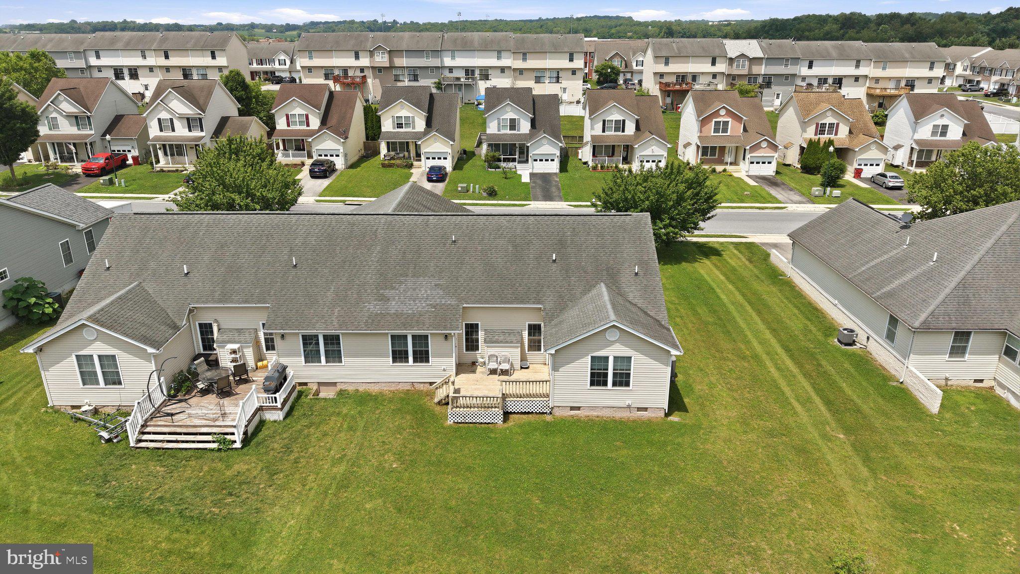 140 Peter Rabbit Drive Ranson, WV 25438 - Photo 37 of 38 Rear Aerial View