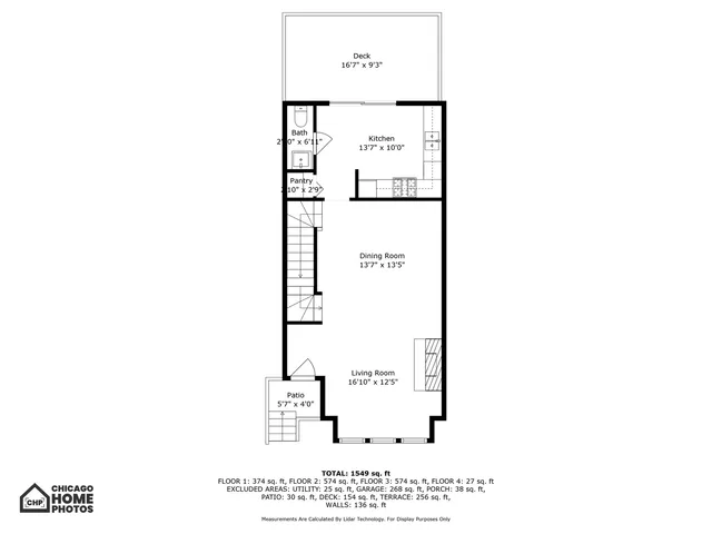 $665,000 | 834 West Village Court, Chicago, IL 60608
