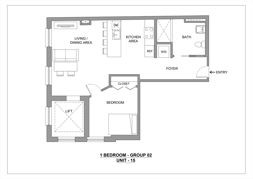 281 Franklin Street, Unit 601 Boston, MA 02110 - Photo 9 of 12