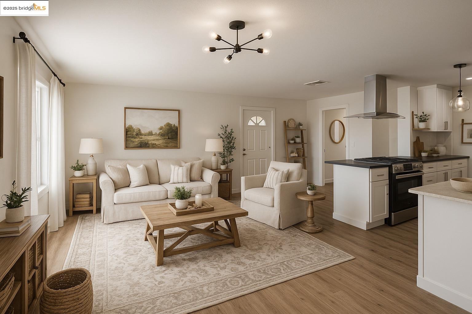 3301 Buchanan Road, Unit 47 Antioch, CA 94509 - Photo 21 of 58 a living room with furniture and kitchen view