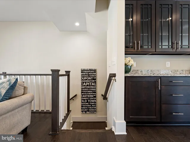 a view of a livingroom with furniture