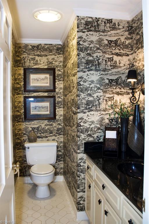 3701 Lewiston Road Greensboro, NC 27410 - Photo 11 of 30 Half Bath Equestrian Style!