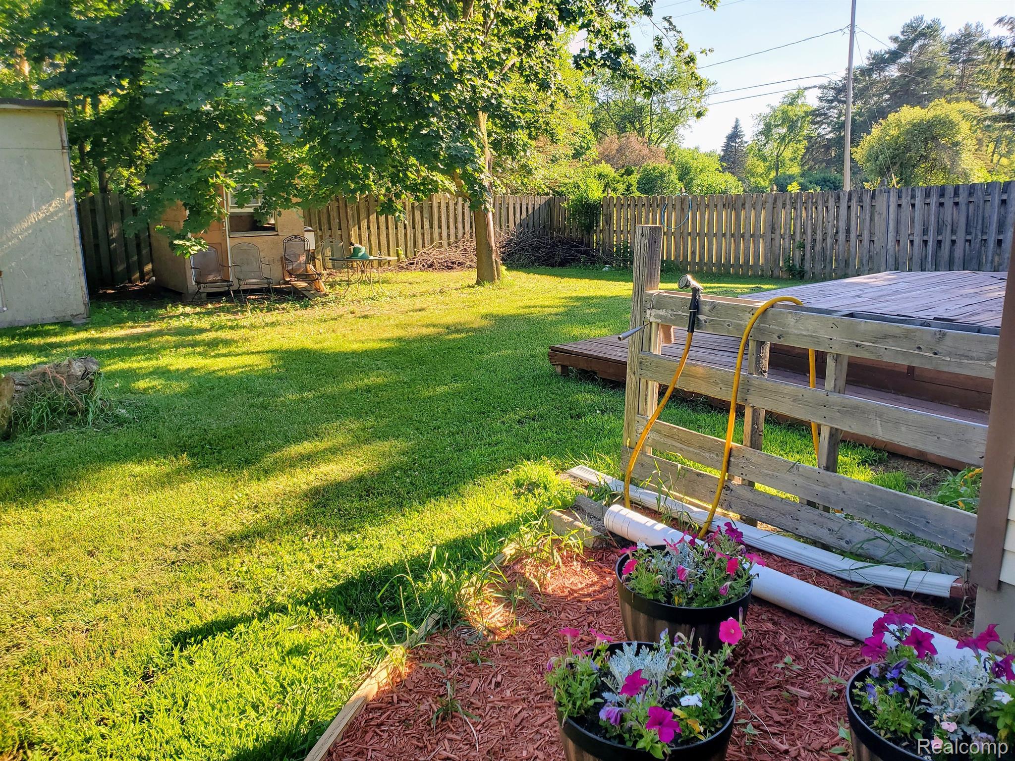 7385 Coldwater Road Flushing, MI 48433 - Photo 5 of 26 Backyard