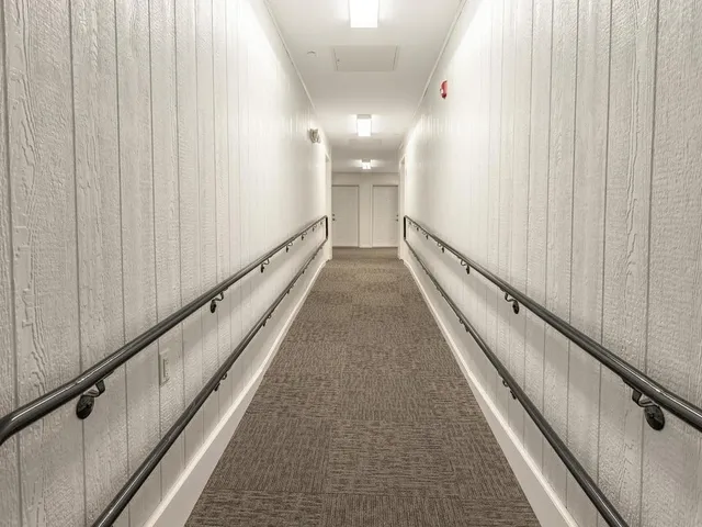 a picture of a bathroom with a window