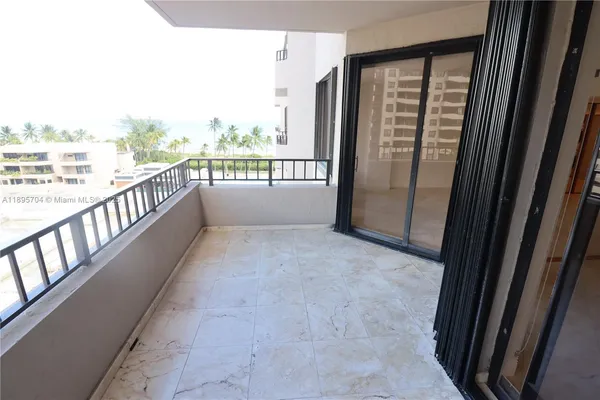 a view of front door