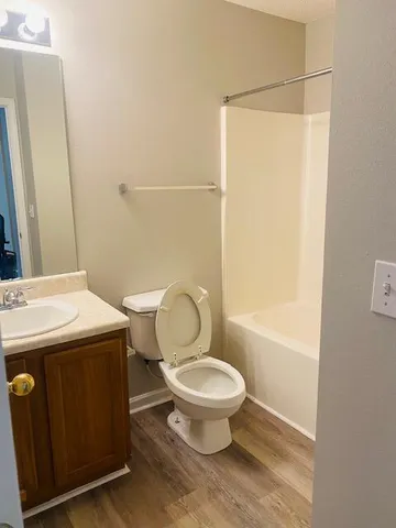 a view of a room with an empty space