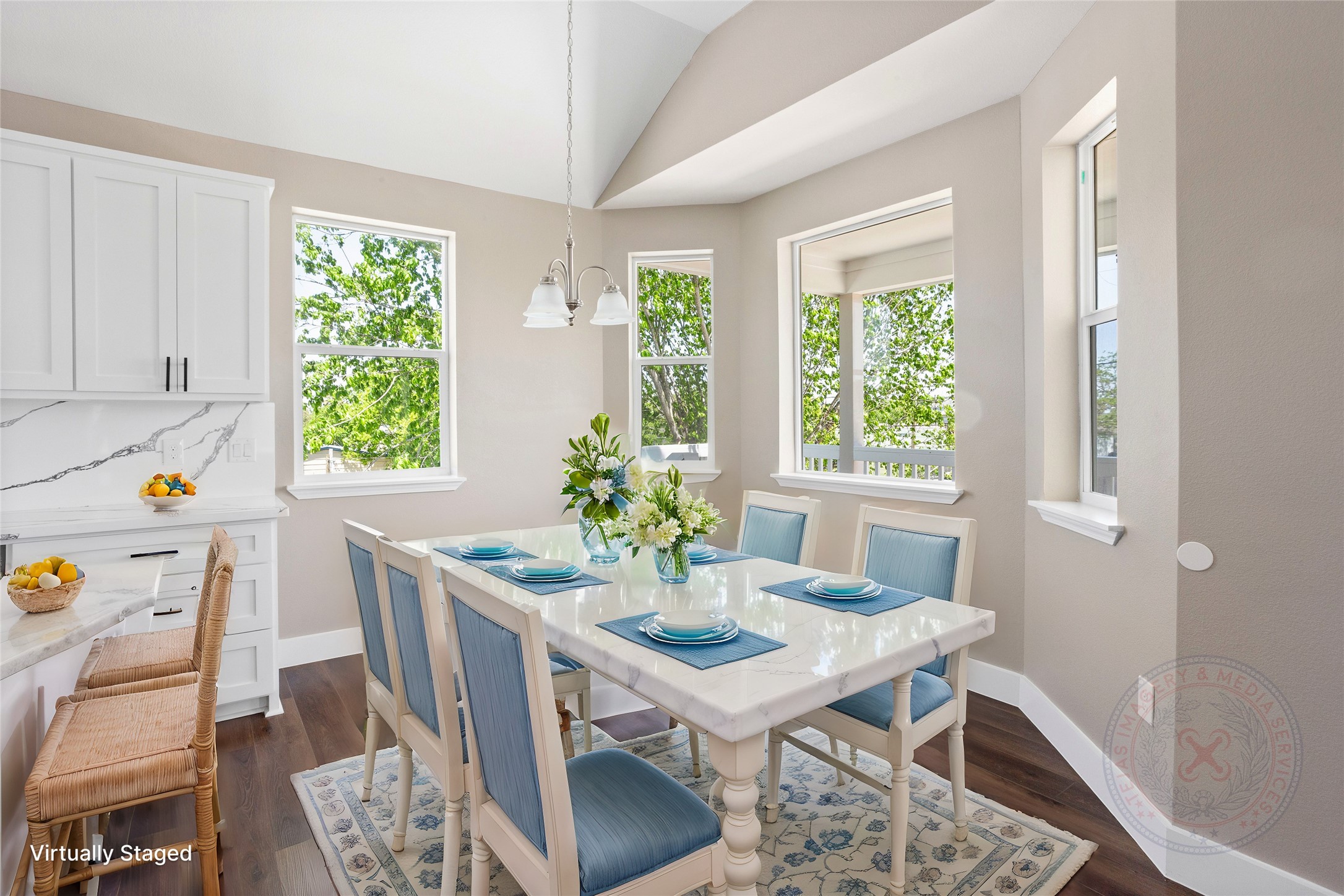 1226 9th Street San Leon, TX 77539 - Photo 14 of 32 a view of a dining room with furniture window and outside view