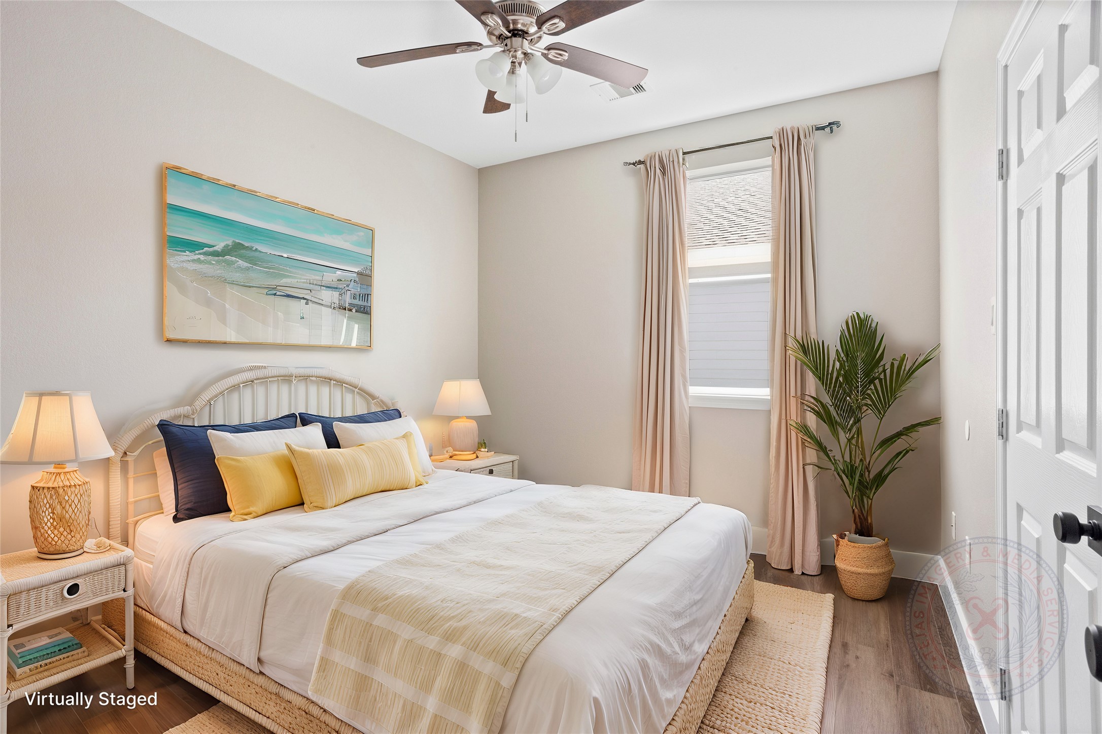 1226 9th Street San Leon, TX 77539 - Photo 22 of 32 a bedroom with bed and window