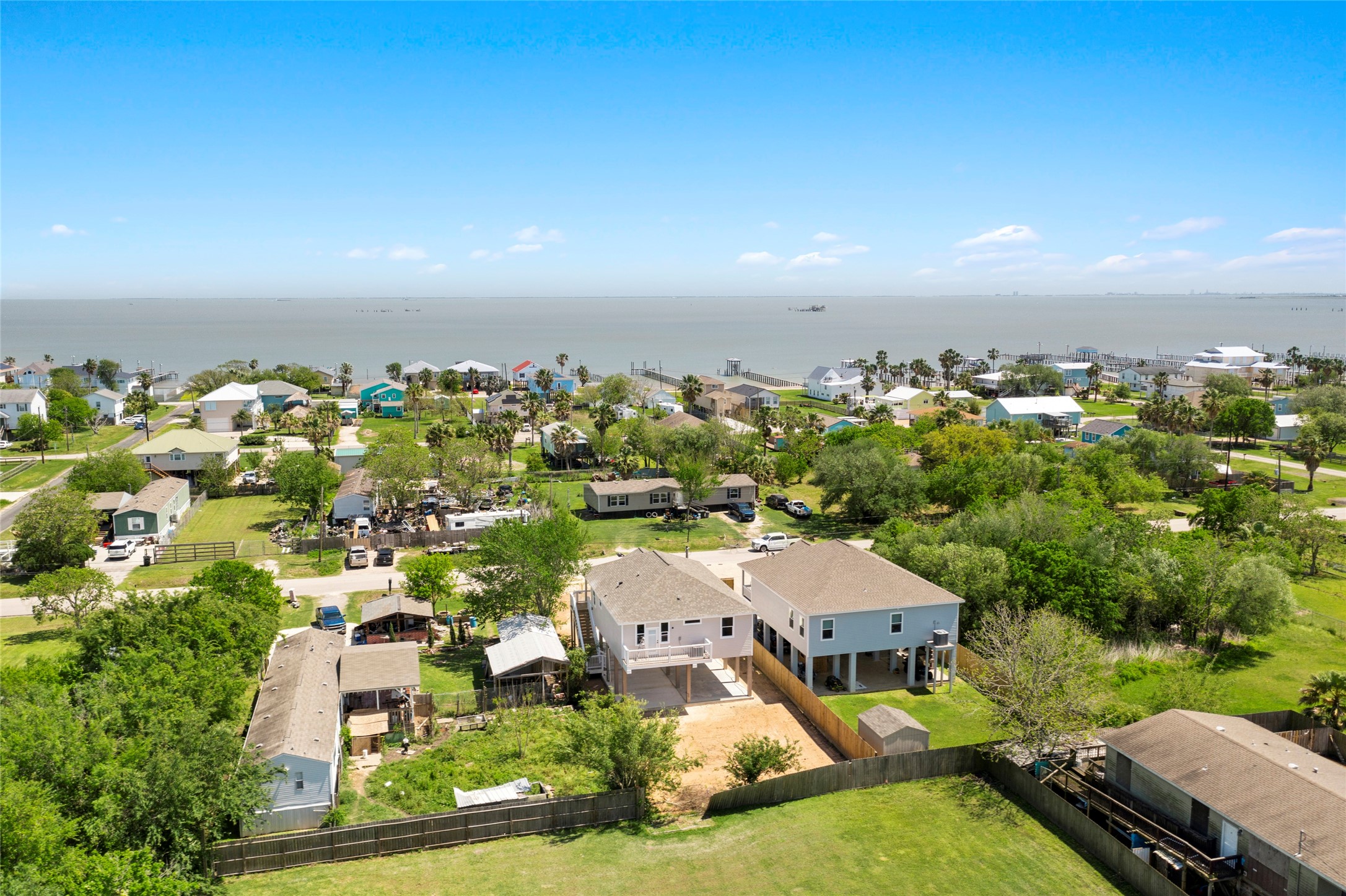 1226 9th Street San Leon, TX 77539 - Photo 27 of 32 an aerial view of a house