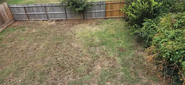 a backyard of a house