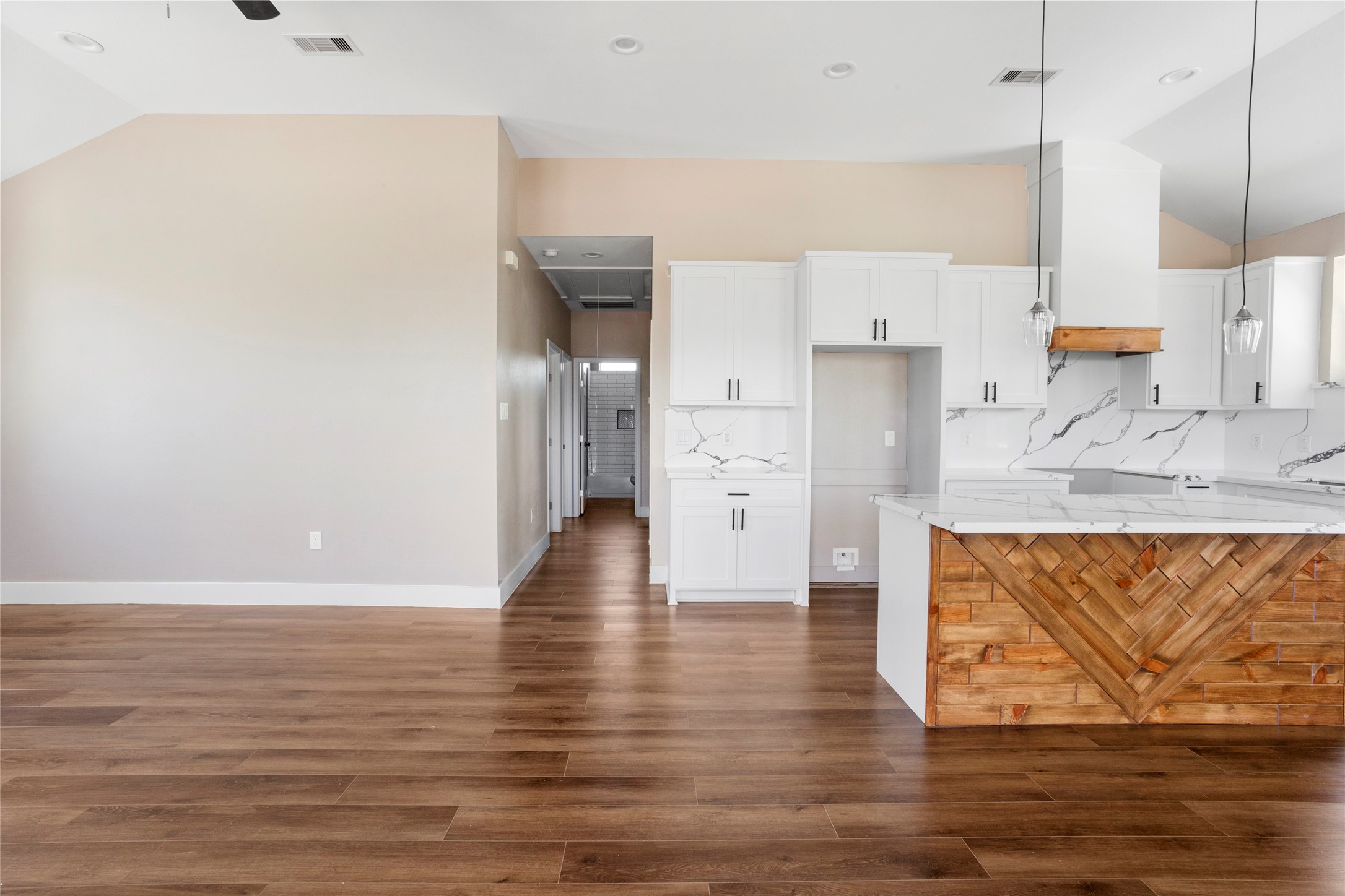 1226 9th Street San Leon, TX 77539 - Photo 7 of 32 a view of kitchen with wooden floor