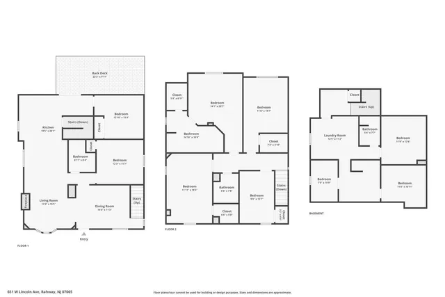 $849,000 | 651 West Lincoln Avenue, Rahway, NJ 07065