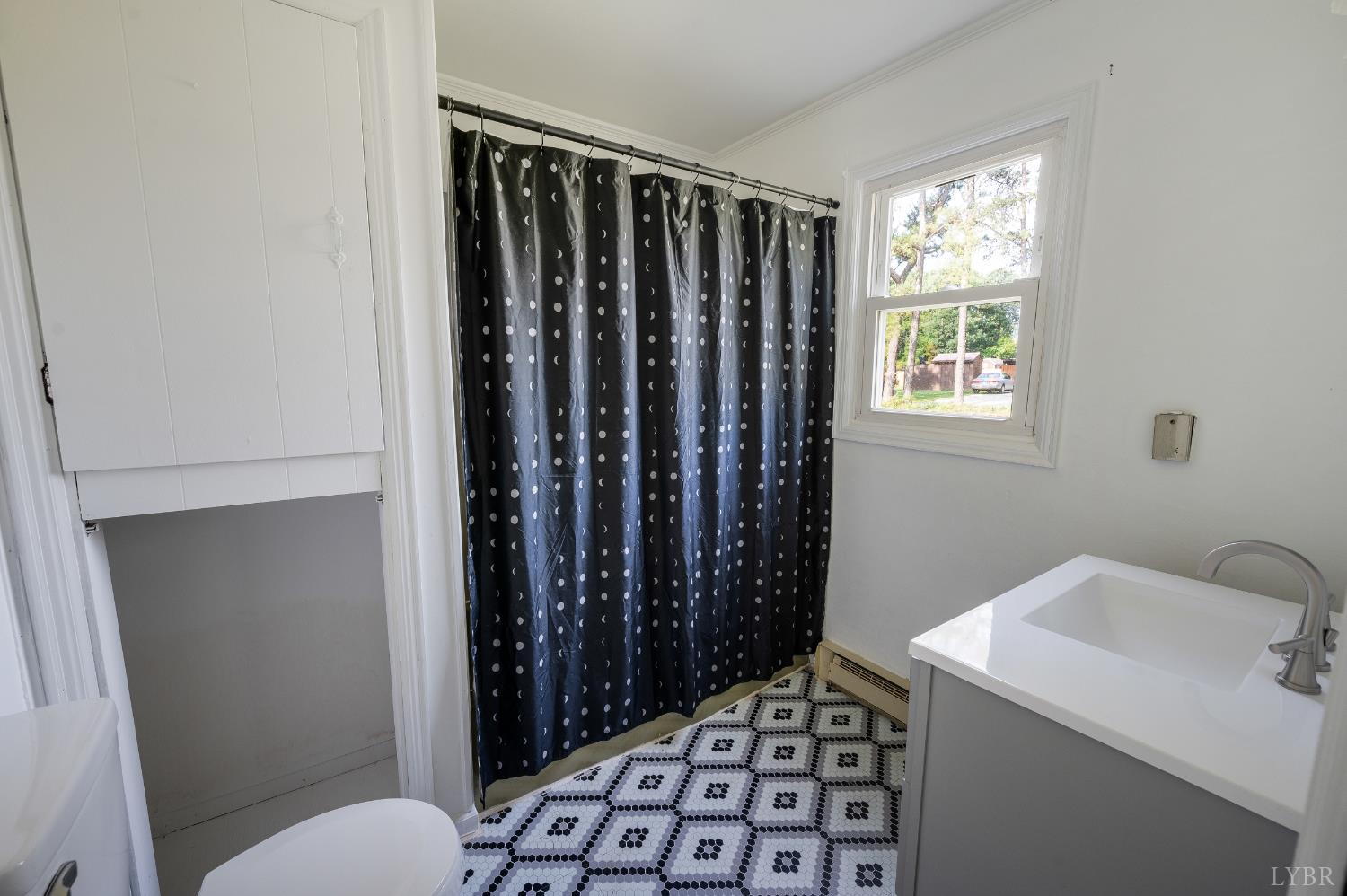 4550 Pumping Station Road Appomattox, VA 24522 - Photo 17 of 34 a bathroom with a sink toilet and shower