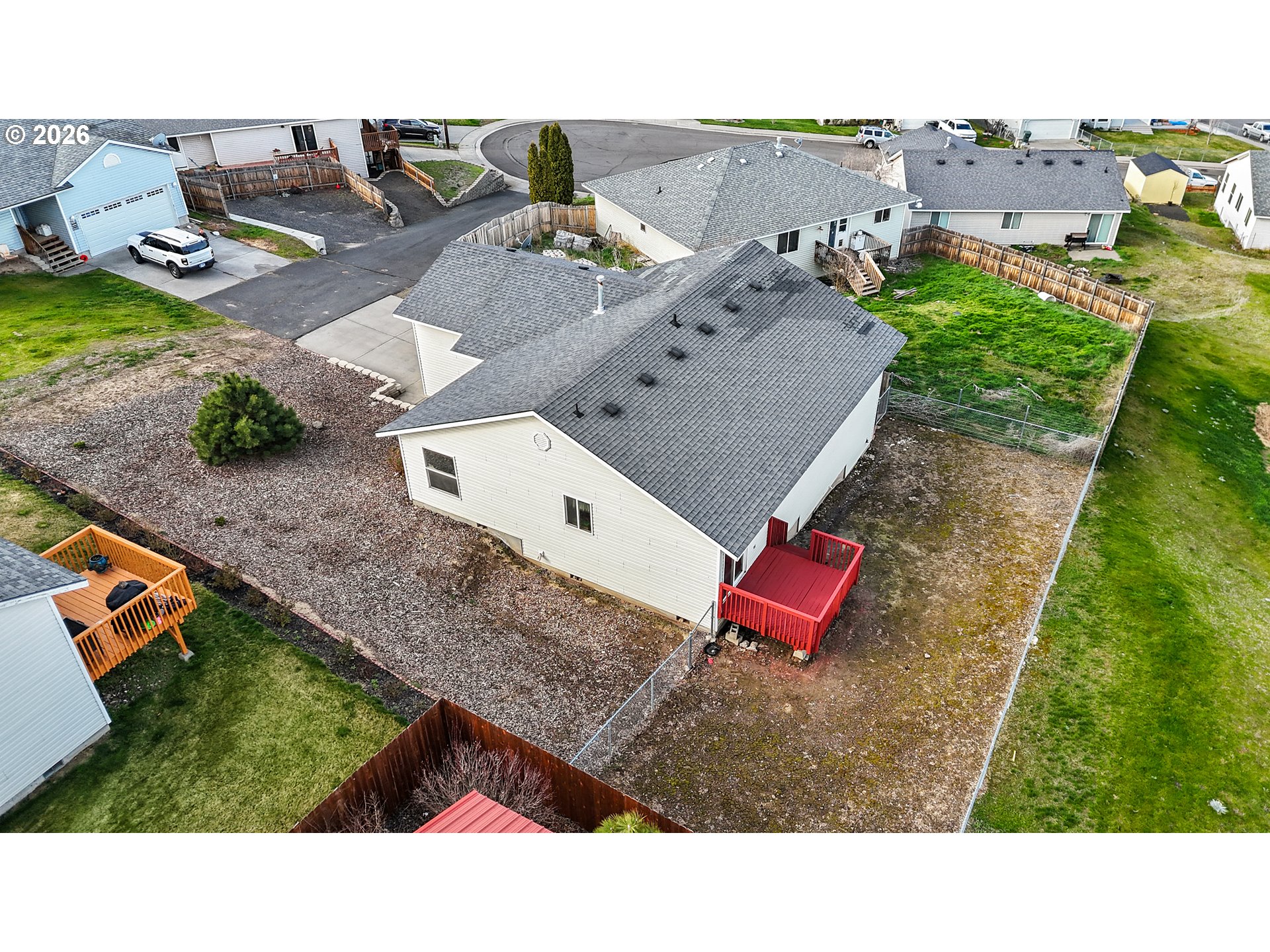 1314 Southwest 11th Court Pendleton, OR 97801 - Photo 26 of 30 an aerial view of a house