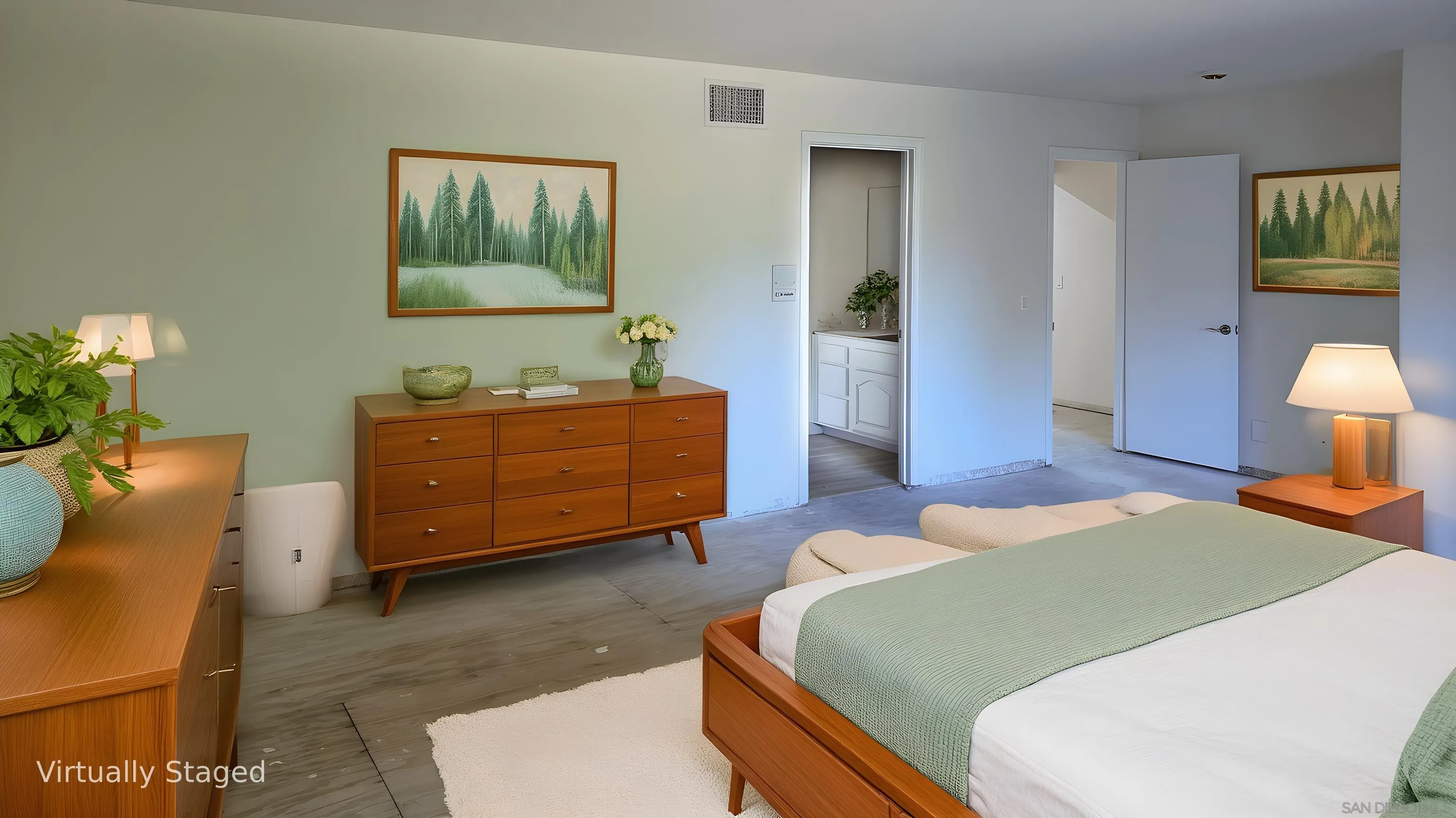 3725 Via Cielo Azul Alpine, CA 91901 - Photo 18 of 37 a living room with furniture and a lamp