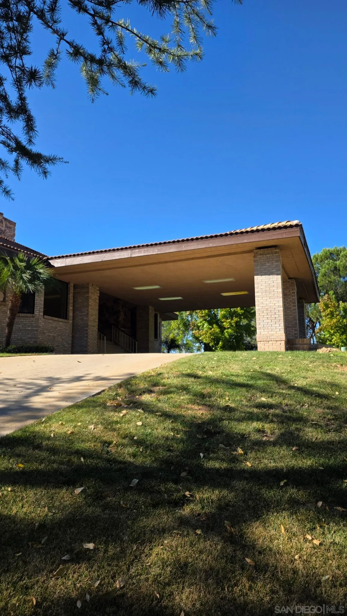 3725 Via Cielo Azul Alpine, CA 91901 - Photo 34 of 37 a front view of a house with a garden