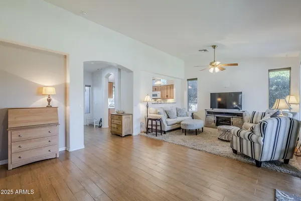 a bedroom with furniture and window