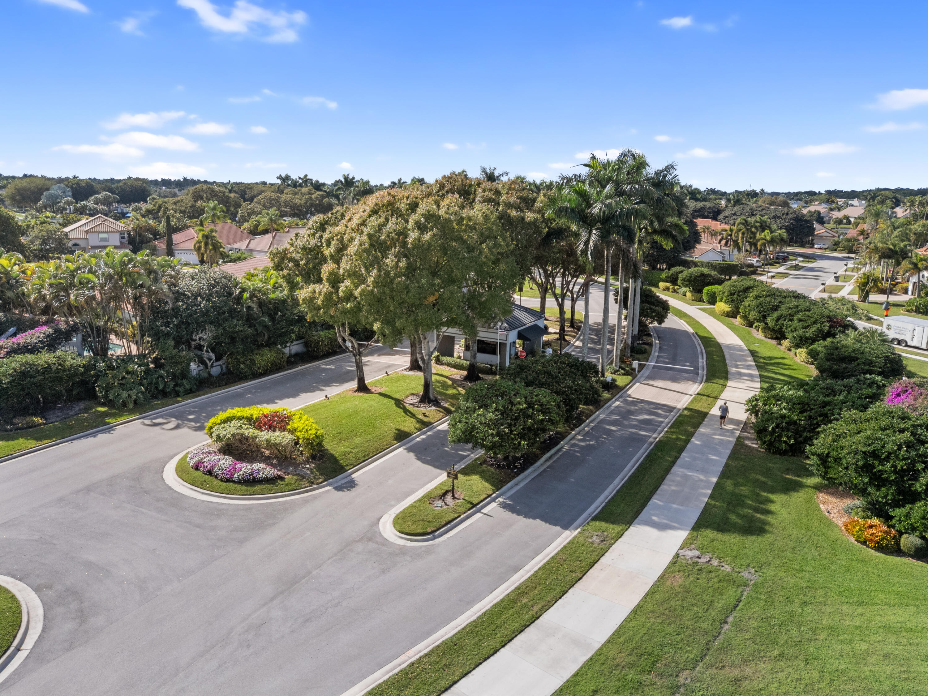 17277 Hampton Boulevard Boca Raton, FL 33496 - Photo 41 of 55 an aerial view of a house with outdoor space