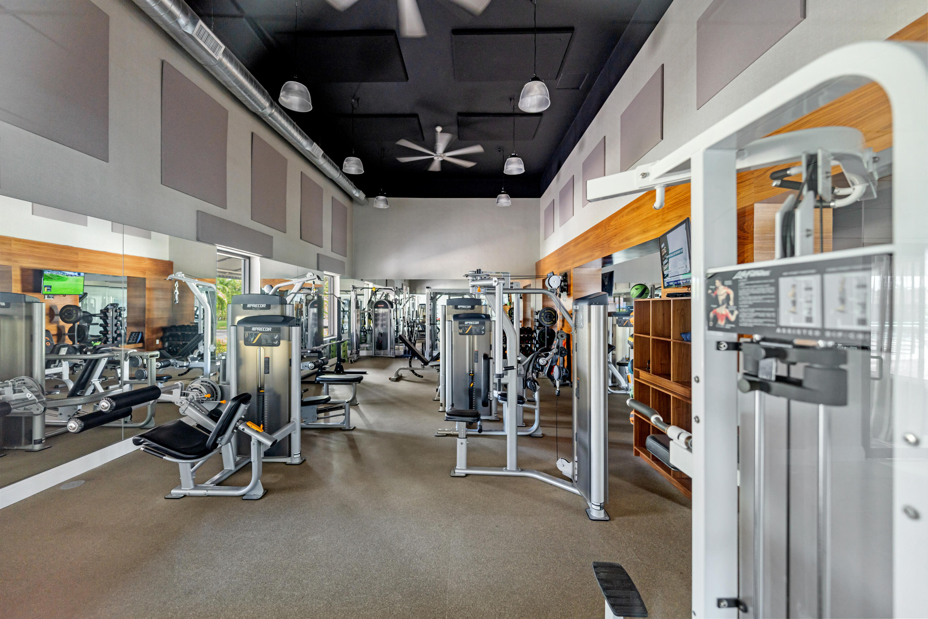 17277 Hampton Boulevard Boca Raton, FL 33496 - Photo 50 of 55 a view of a room with gym equipment