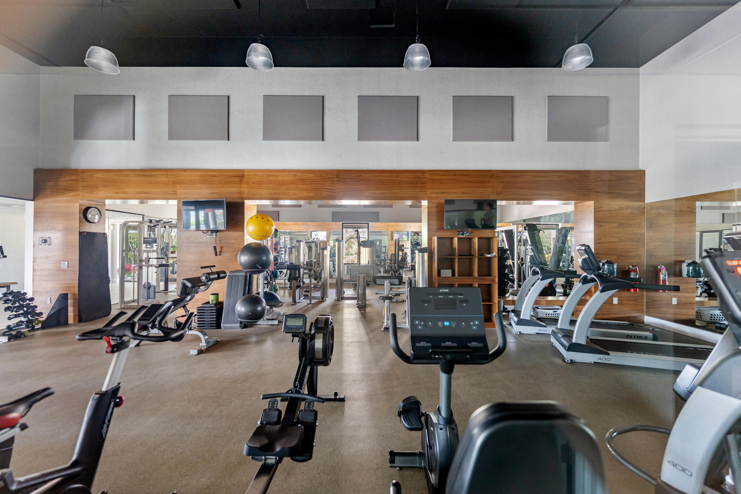 17277 Hampton Boulevard Boca Raton, FL 33496 - Photo 51 of 55 a view of a room with gym equipment