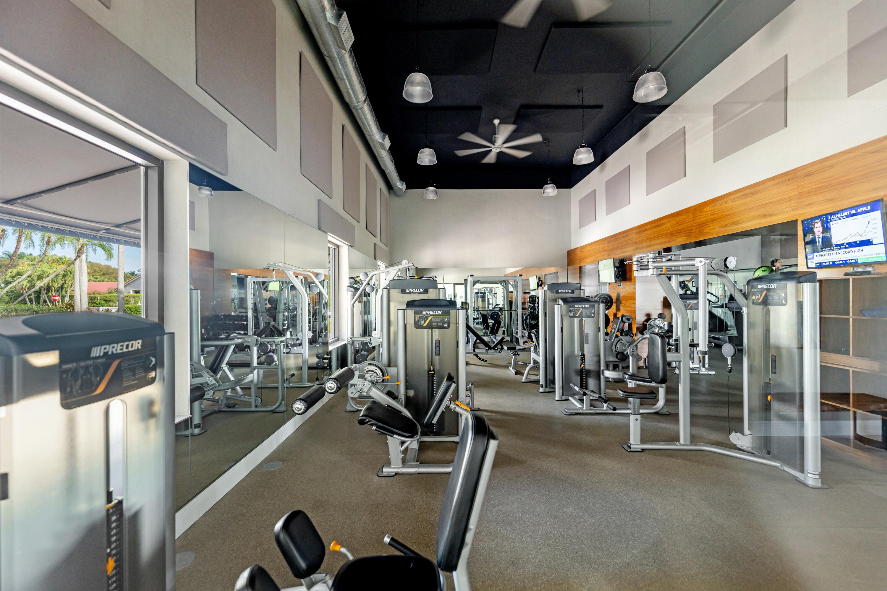 17277 Hampton Boulevard Boca Raton, FL 33496 - Photo 52 of 55 a view of a room with gym equipment