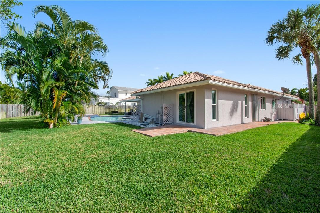 1599 Southwest 16th Street Boca Raton, FL 33486 - Photo 4 of 18 Over-sized backyard