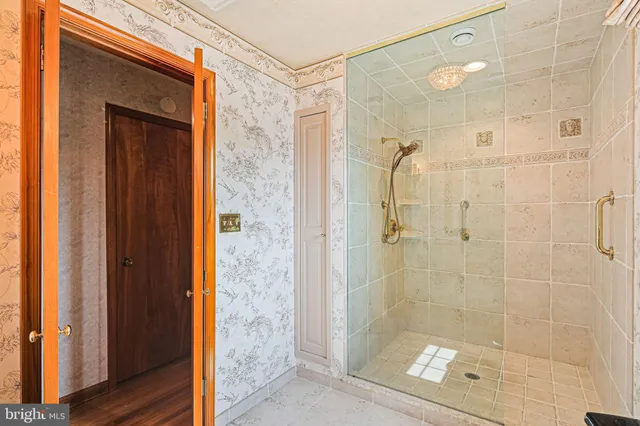 a view of a lake with outdoor seating