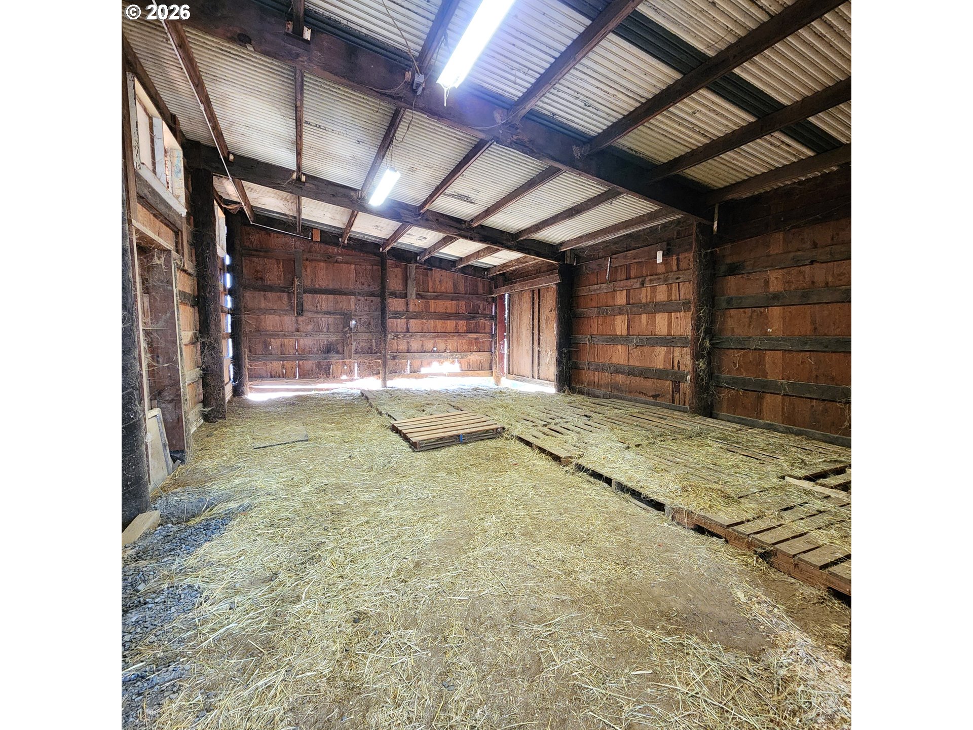 54047 West Lane Road Scappoose, OR 97056 - Photo 25 of 44 a view of a room with wooden walls