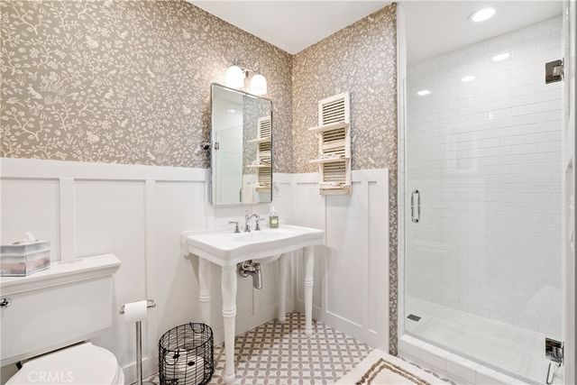 a view of a lake with a car parked