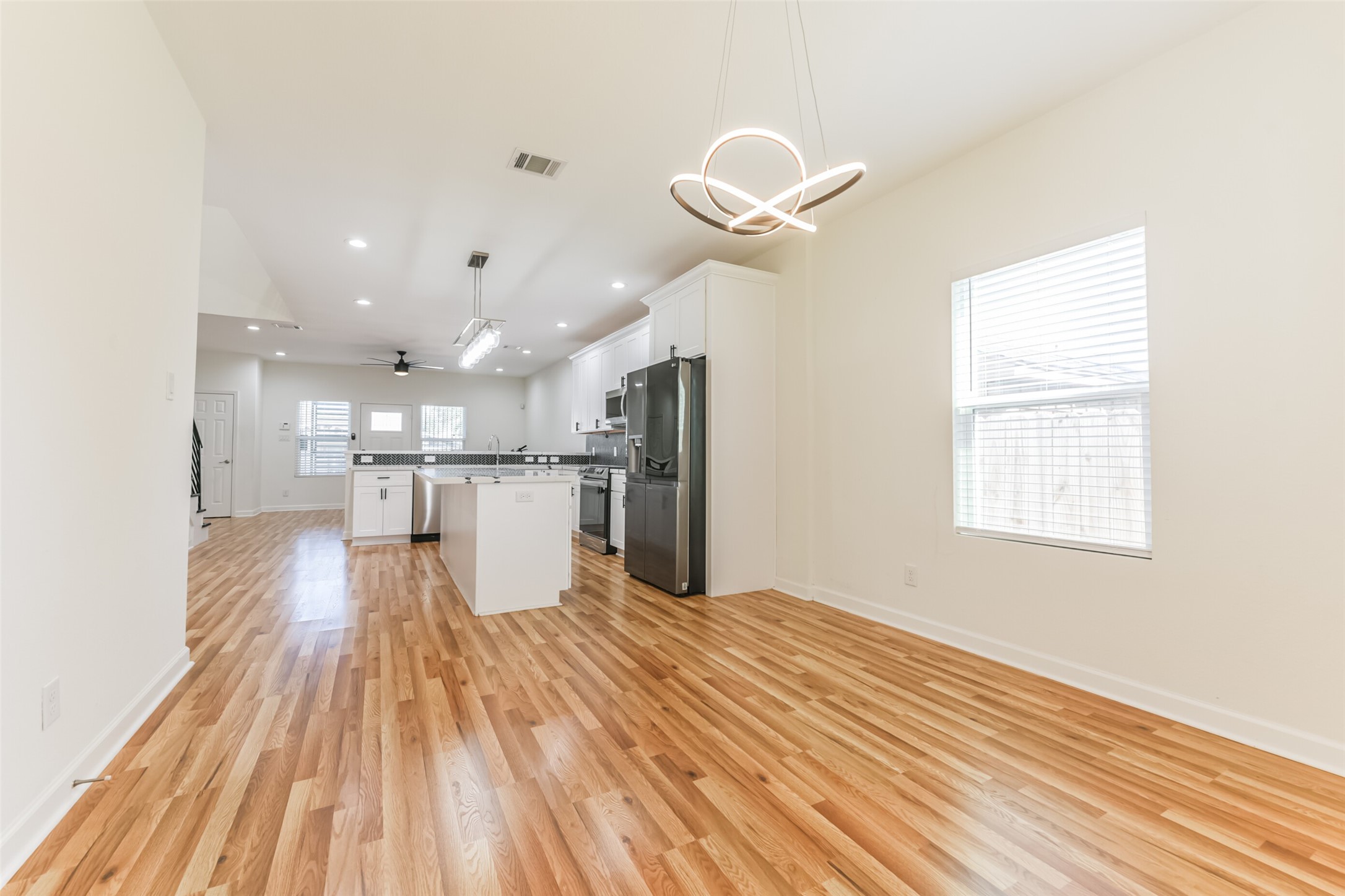 4830 Burma Road, Unit A B Houston, TX 77033 - Photo 7 of 34 a view of kitchen with cabinets