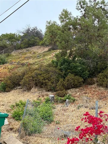 a view of a lake with mountain