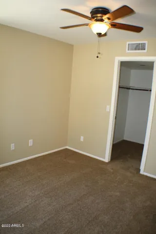 a view of a refrigerator in kitchen and a refrigerator