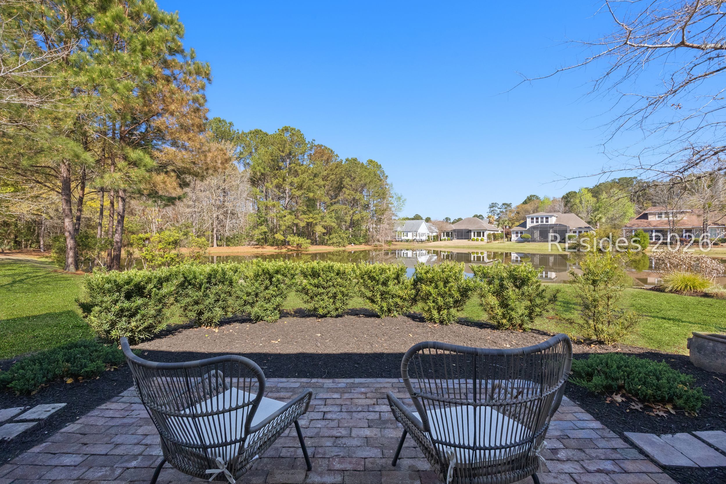 34 Normandy Avenue Bluffton, SC 29910 - Photo 47 of 65 View From Back