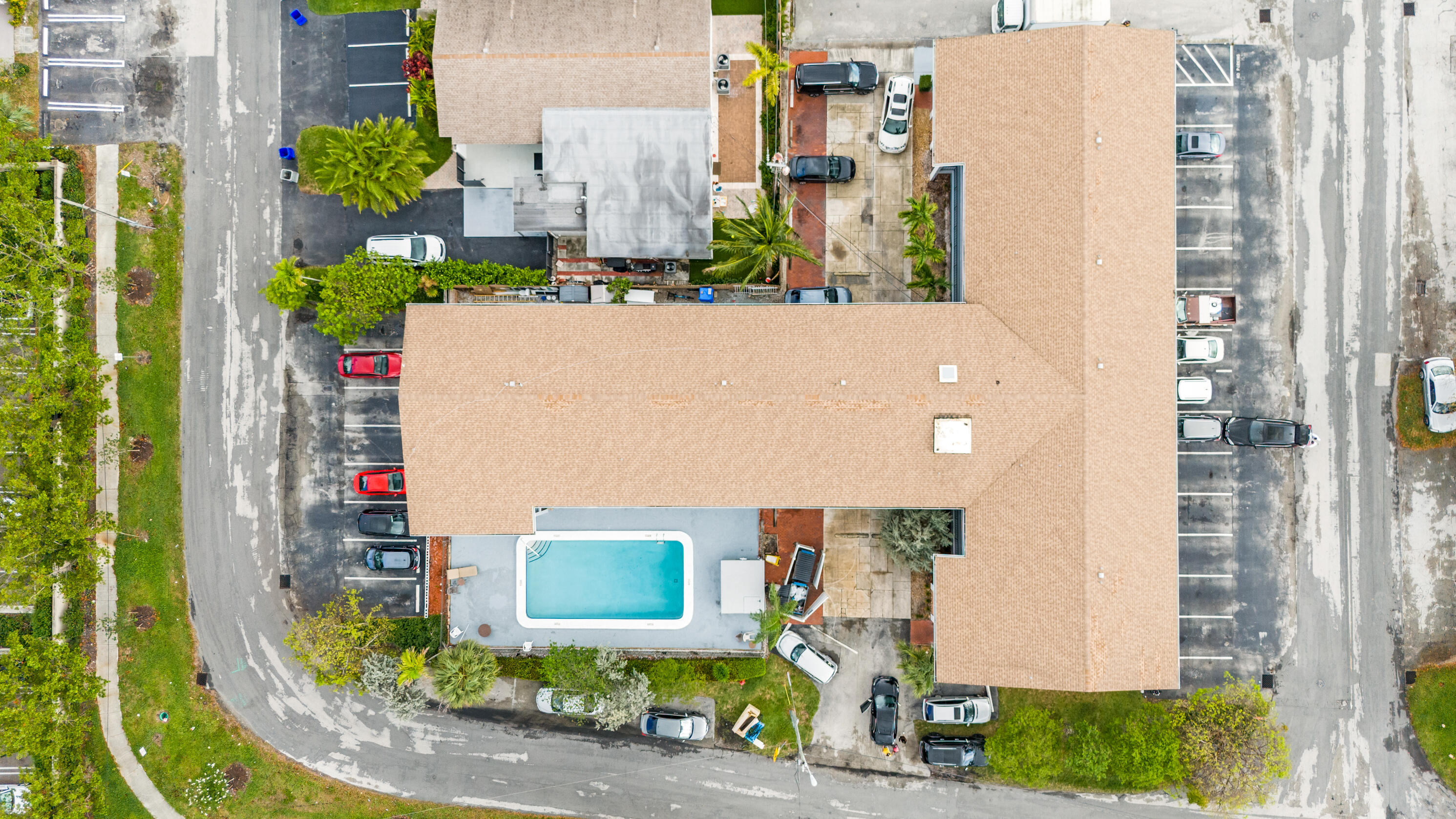 1021 Northeast 24th Avenue, Unit 12 Pompano Beach, FL 33062 - Photo 3 of 33 an aerial view of a house with outdoor space