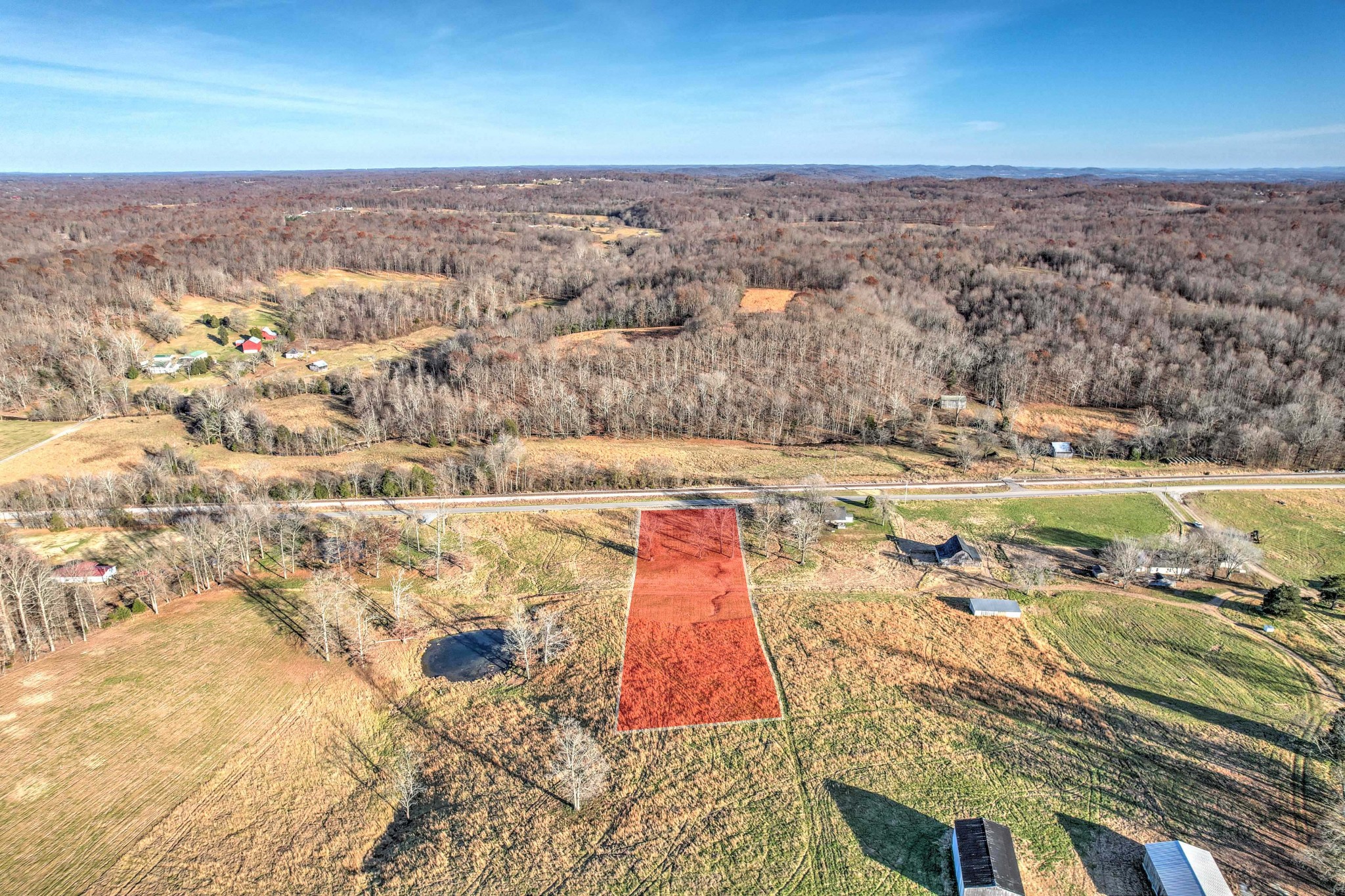 1742 Old Gallatin Road Portland, TN 37148 - Photo 14 of 28 an aerial view of residential houses with outdoor space