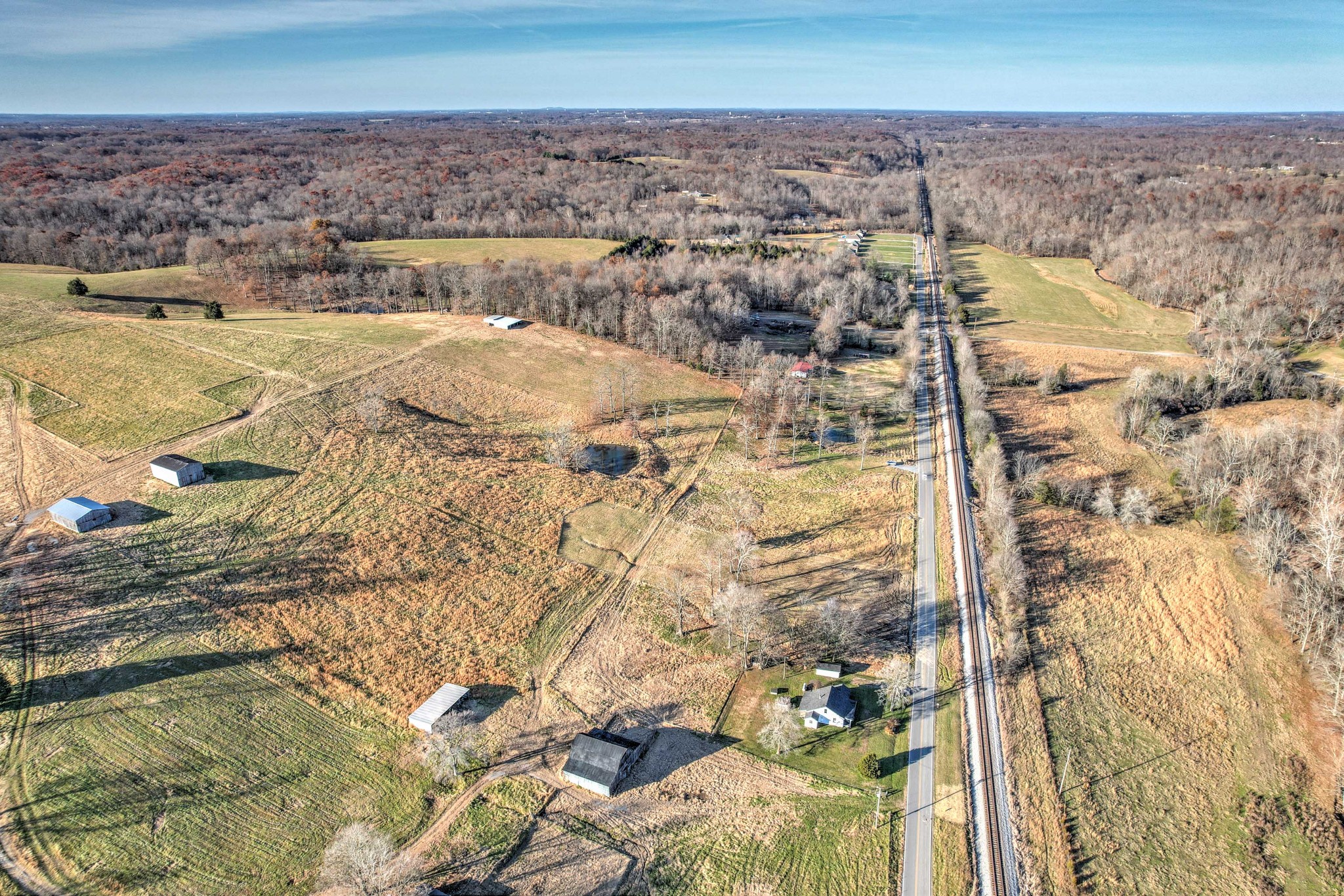 1742 Old Gallatin Road Portland, TN 37148 - Photo 22 of 28 an aerial view of residential houses with outdoor space