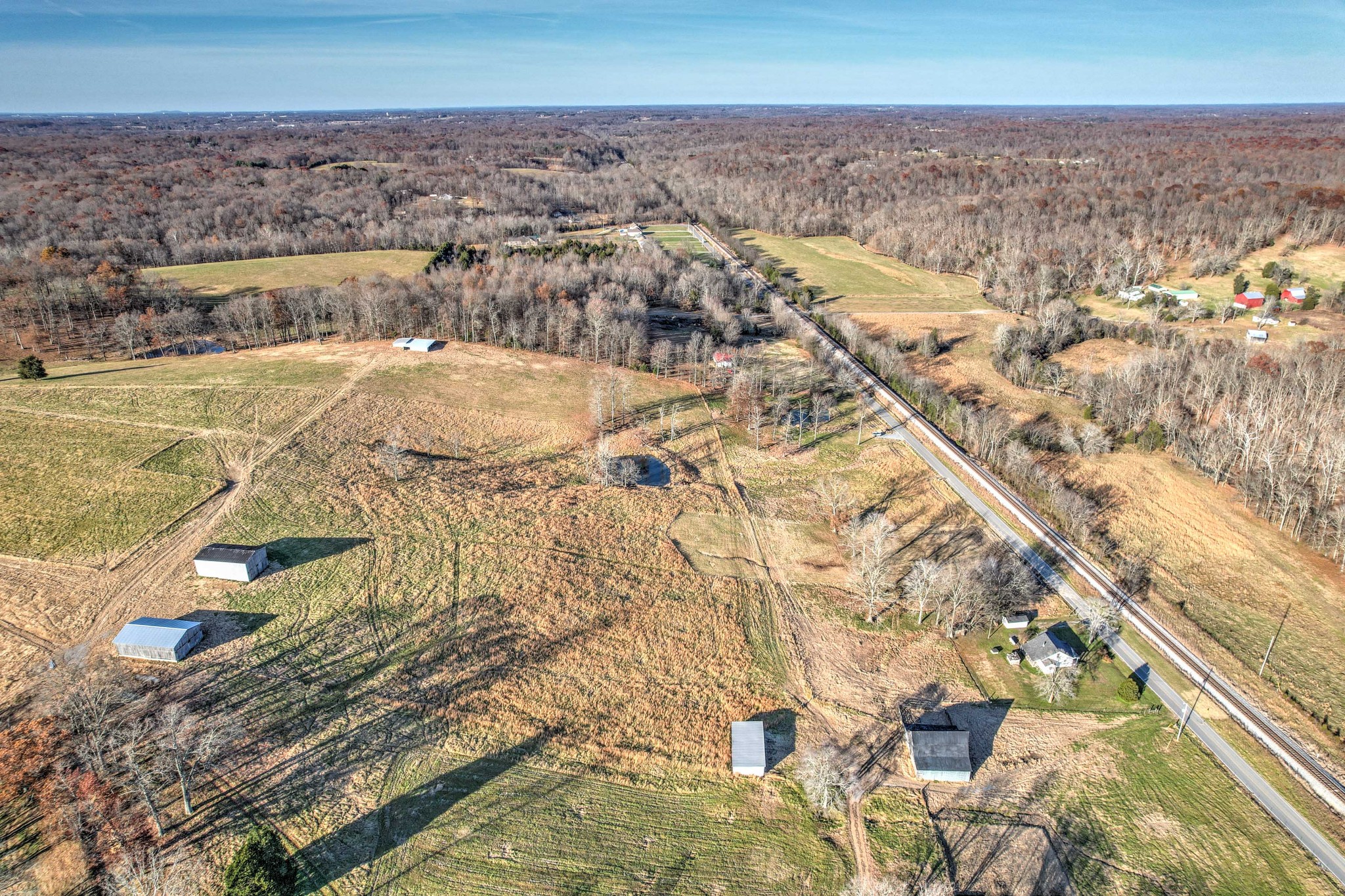 1742 Old Gallatin Road Portland, TN 37148 - Photo 23 of 28 an aerial view of residential houses with outdoor space