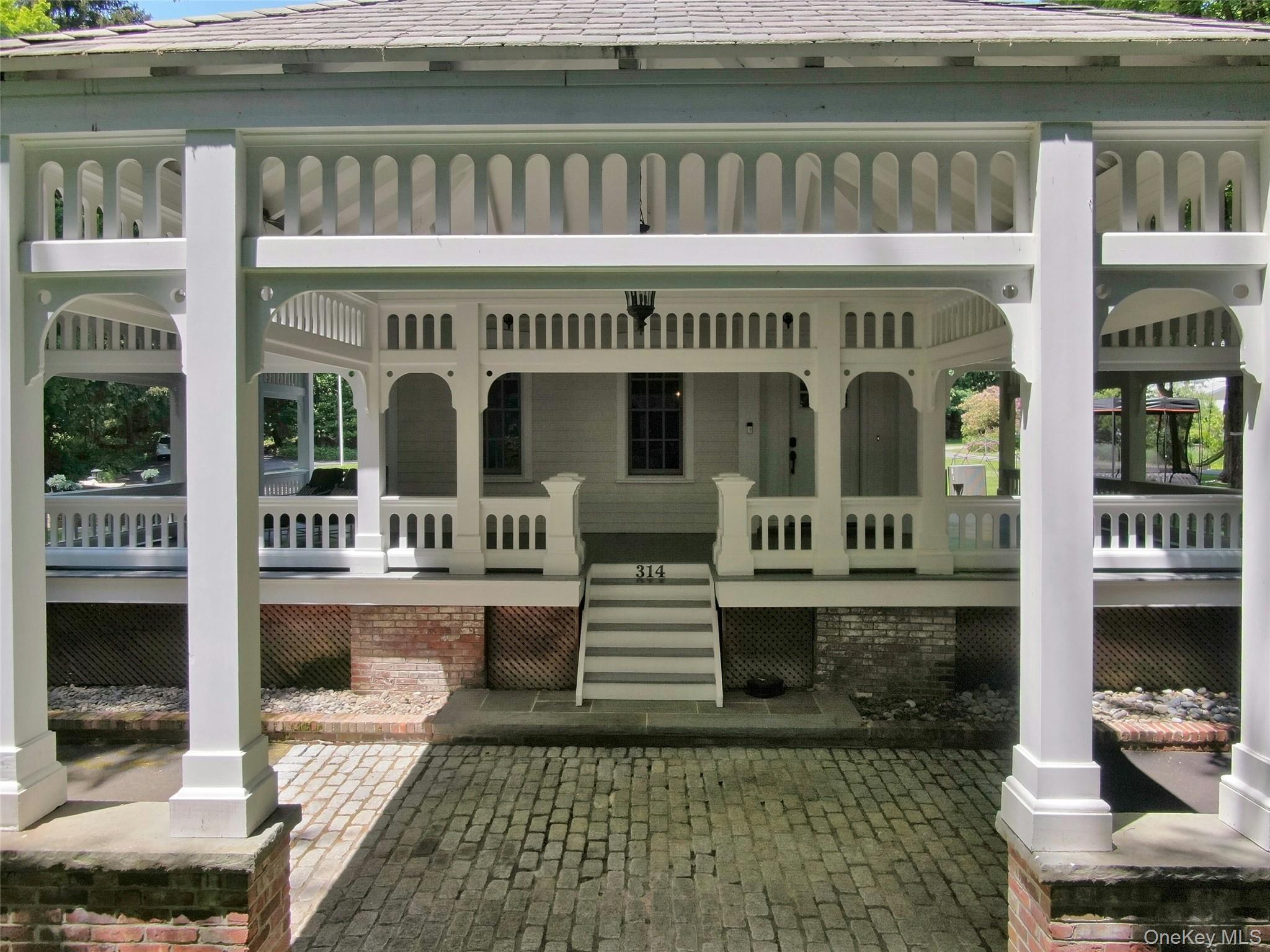 314 Haverstraw Road Suffern, NY 10901 - Photo 42 of 44 Rear view of property with covered porch