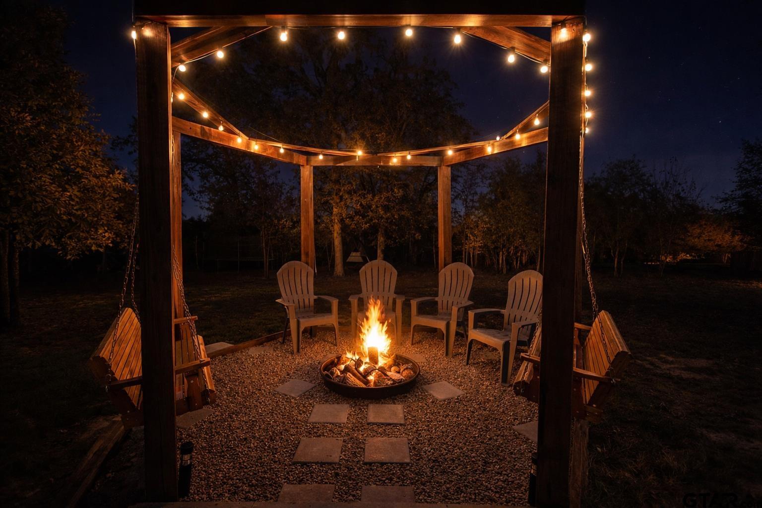 1255 Raintree Lakes Circle Big Sandy, TX 75755 - Photo 3 of 28 a view of a porch with furniture and yard