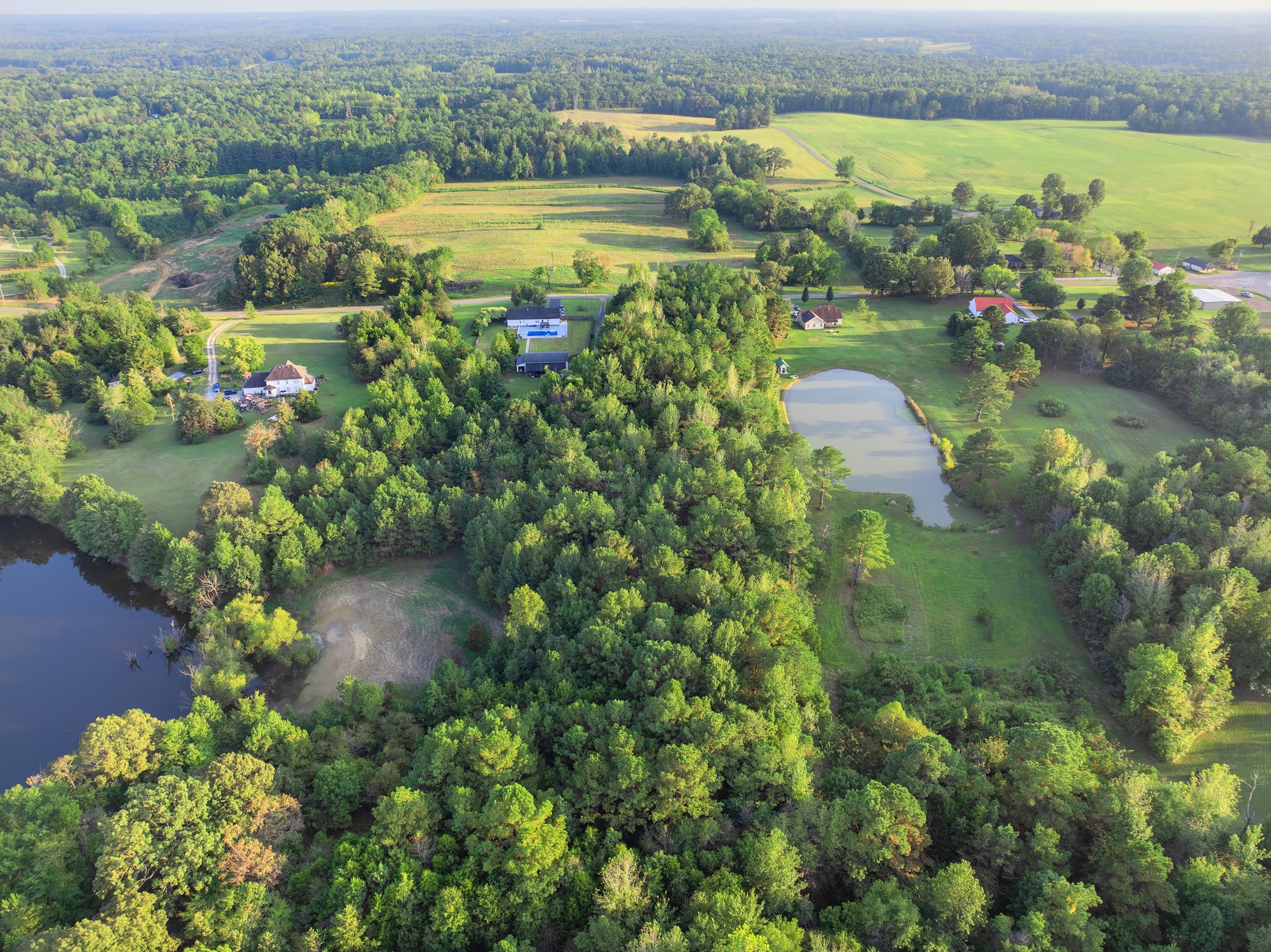 0 Sand Ridge Road Huron, TN 38345 - Photo 8 of 11 an aerial view of ocean residential house with outdoor space and trees around