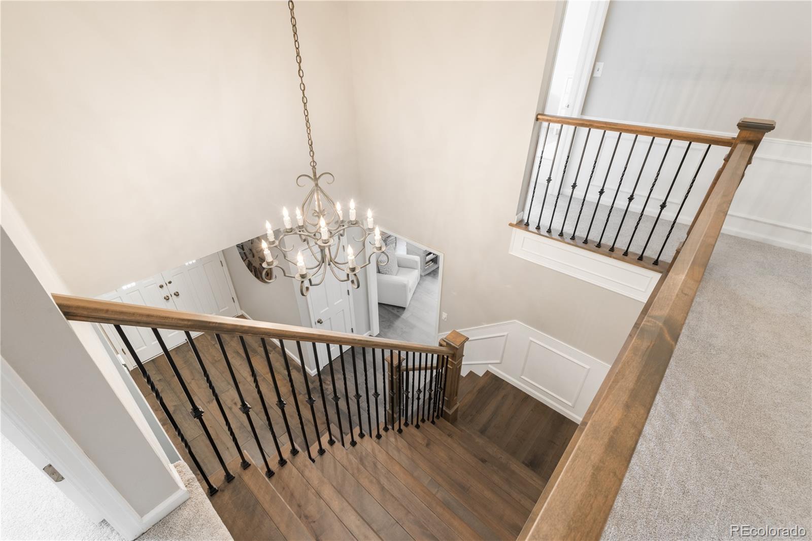 7 Middlefield Road Littleton, CO 80123 - Photo 26 of 39 a view of a balcony with wooden floor
