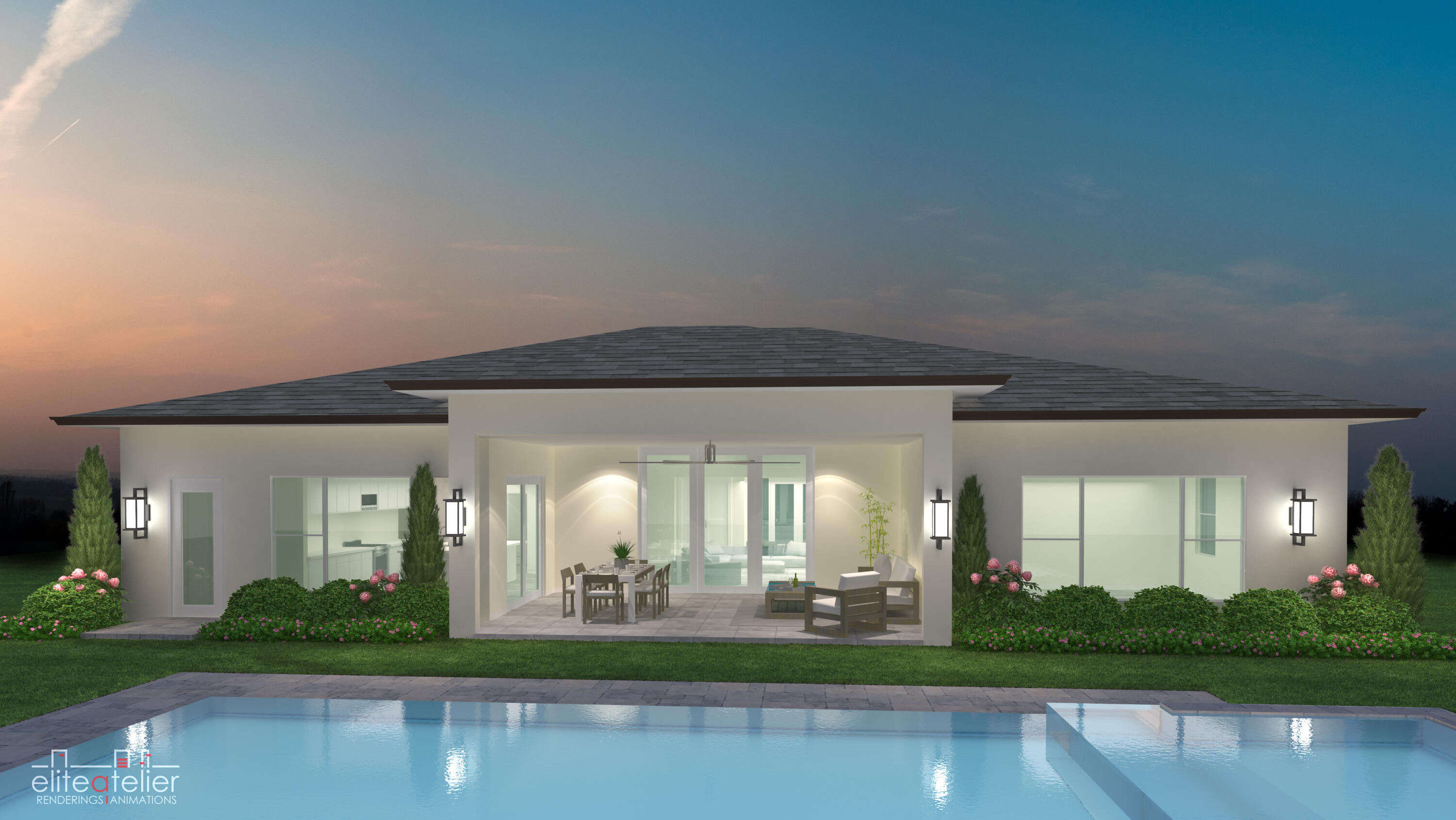 17794 Mellen Lane Jupiter, FL 33478 - Photo 2 of 45 a front view of a house with garden