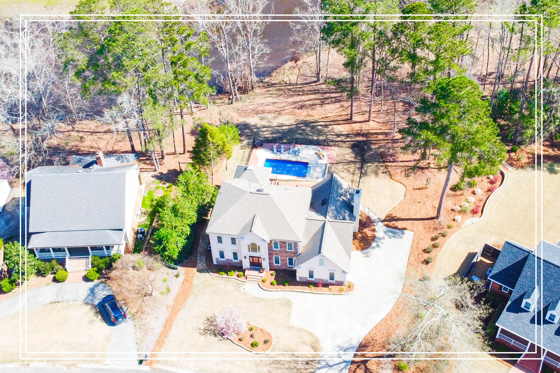705 Whittington's Ridge Evans, GA 30809 - Photo 2 of 61 Drone