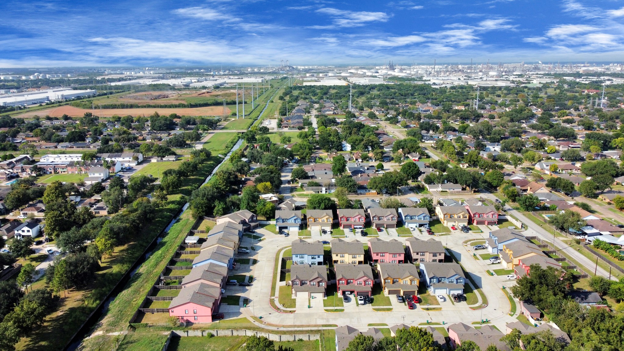 4347 Oak Ridge Drive, Unit A Pasadena, TX 77503 - Photo 19 of 20 Drone 2