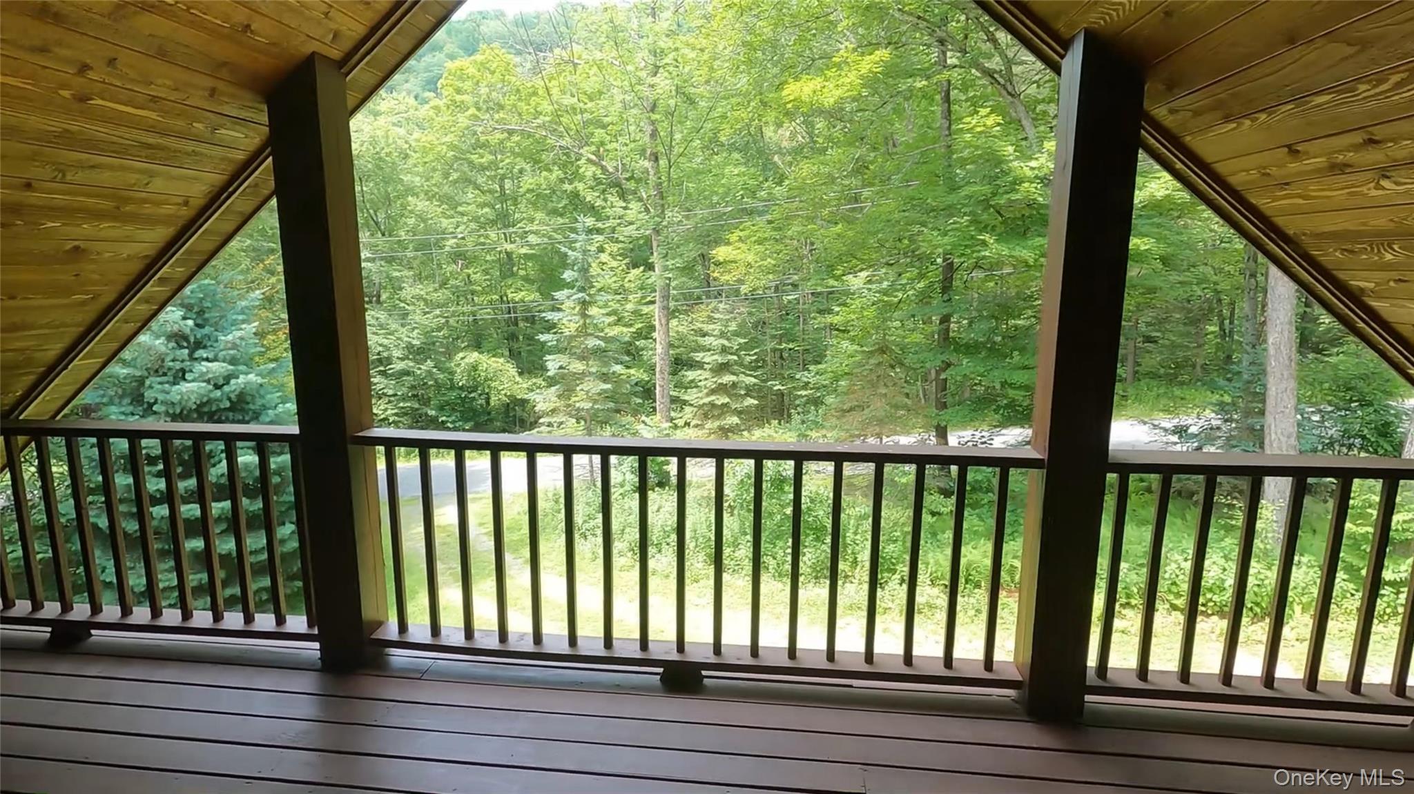 384 Morton Hill Road Roscoe, NY 12776 - Photo 24 of 27 View of wooden terrace