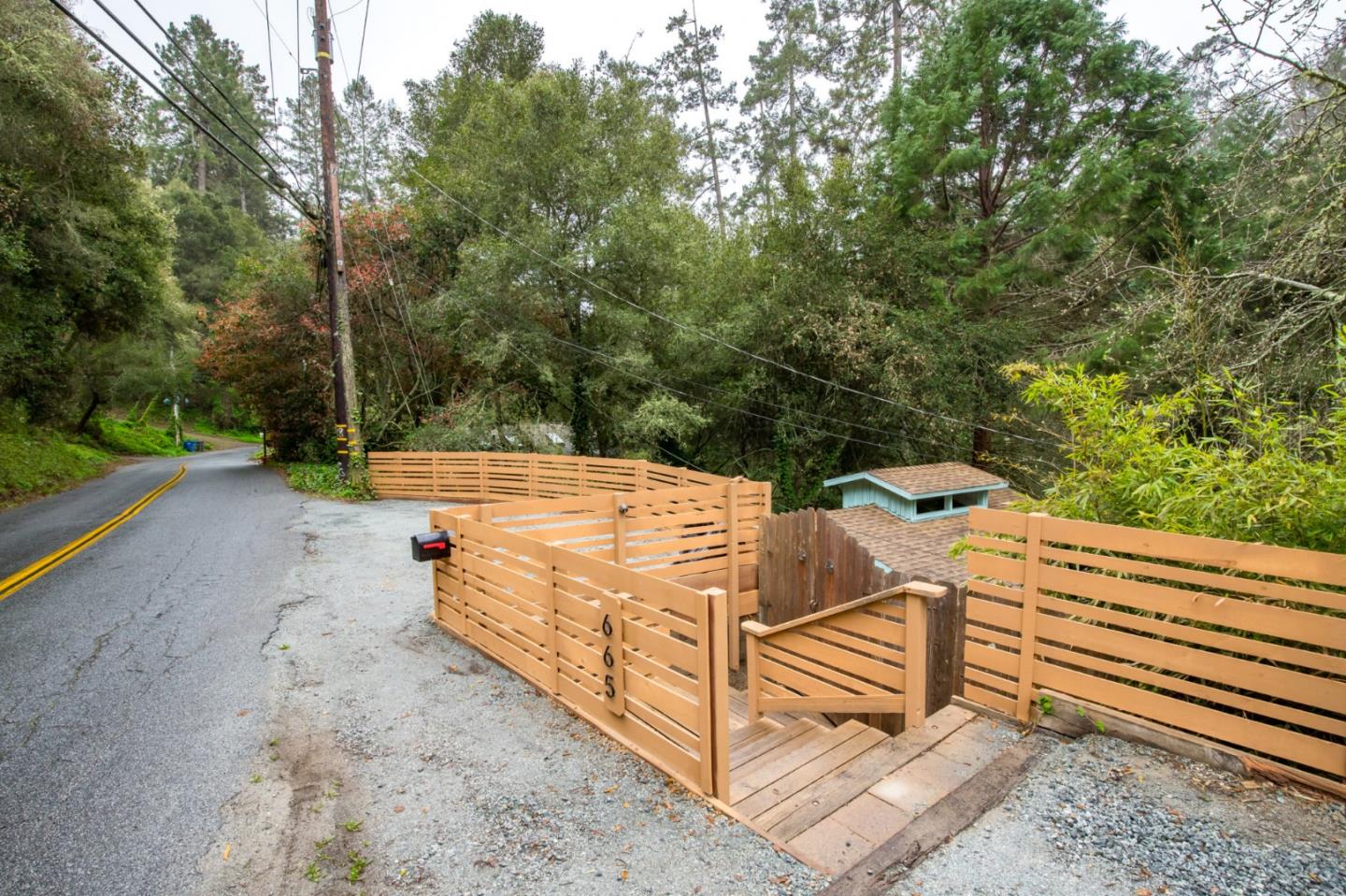 665 Cathedral Drive Aptos, CA 95003 - Photo 1 of 23 a view of a yard with an outdoor space