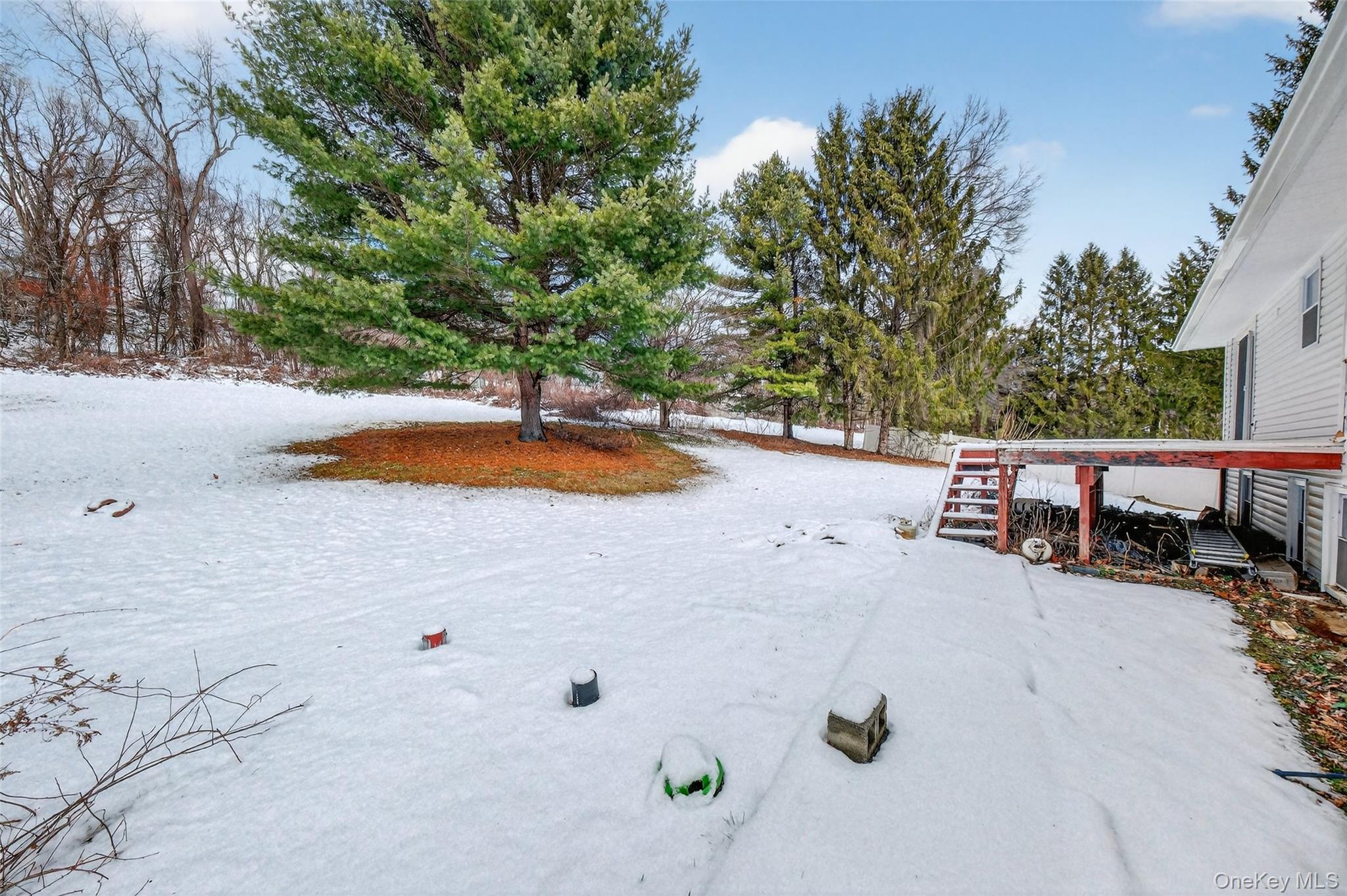 93 Old Mill Road Wallkill, NY 12589 - Photo 36 of 39 View of snowy yard