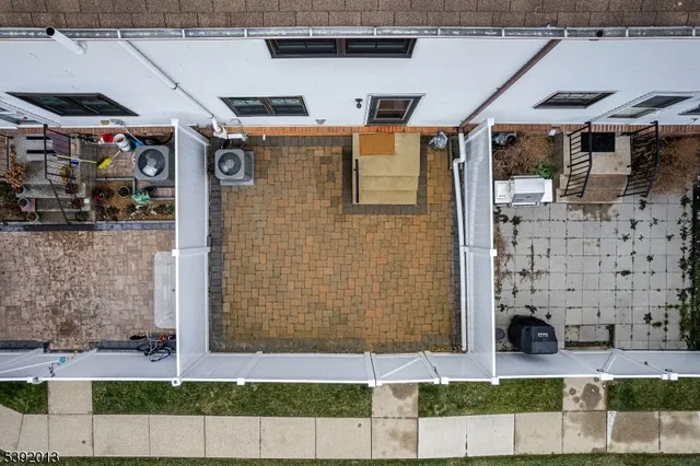 a picture of outdoor space with seating