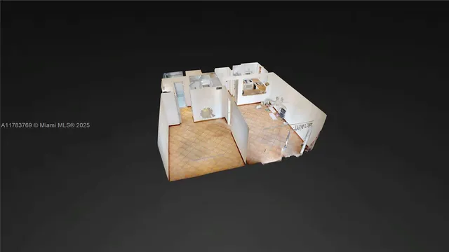 a lobby with furniture and floor to ceiling window