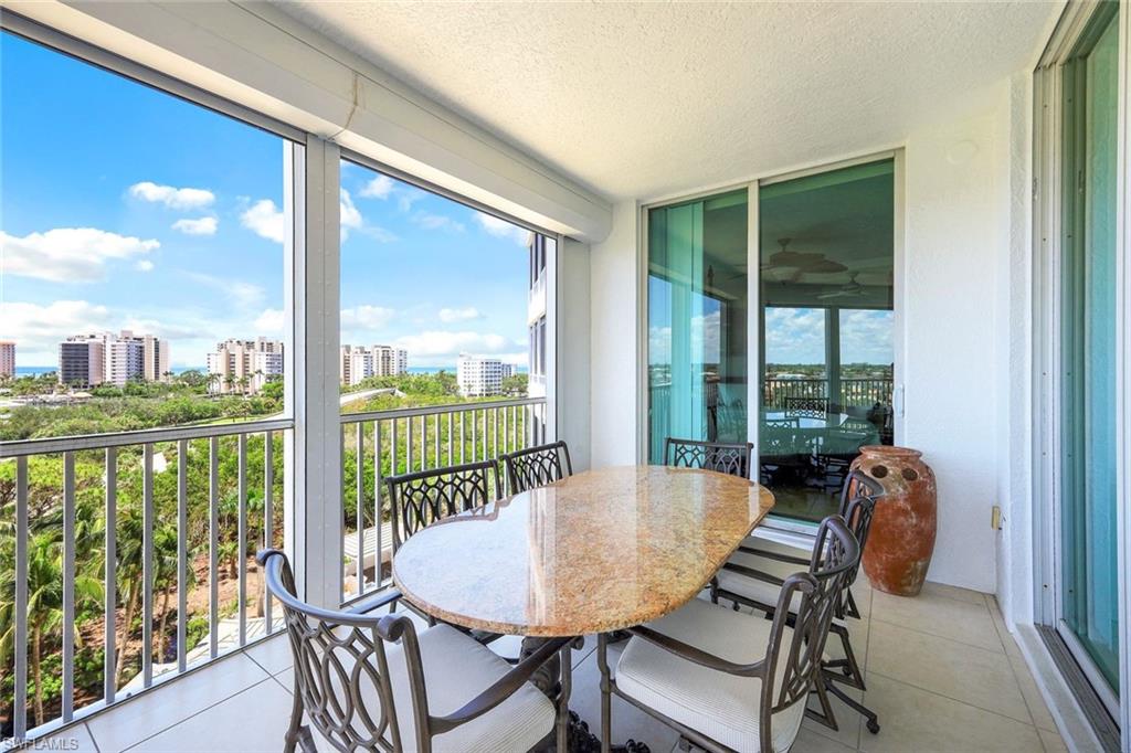 300 Dunes Boulevard, Unit 602 Naples, FL 34110 - Photo 17 of 18 a view of a dining room with furniture window and outside view